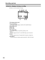 Preview for 30 page of Sony DCR PC105 - Handycam Camcorder - 1.0 MP Operating Instructions Manual