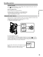 Preview for 35 page of Sony DCR PC105 - Handycam Camcorder - 1.0 MP Operating Instructions Manual