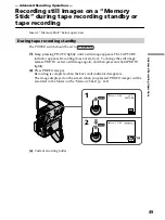 Preview for 49 page of Sony DCR PC105 - Handycam Camcorder - 1.0 MP Operating Instructions Manual