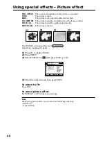 Preview for 60 page of Sony DCR PC105 - Handycam Camcorder - 1.0 MP Operating Instructions Manual