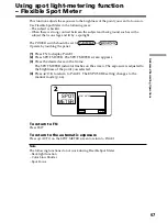 Preview for 67 page of Sony DCR PC105 - Handycam Camcorder - 1.0 MP Operating Instructions Manual