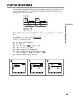 Preview for 71 page of Sony DCR PC105 - Handycam Camcorder - 1.0 MP Operating Instructions Manual