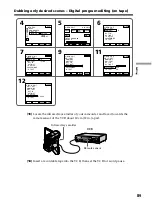 Preview for 89 page of Sony DCR PC105 - Handycam Camcorder - 1.0 MP Operating Instructions Manual