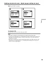 Preview for 93 page of Sony DCR PC105 - Handycam Camcorder - 1.0 MP Operating Instructions Manual