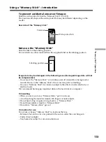 Preview for 113 page of Sony DCR PC105 - Handycam Camcorder - 1.0 MP Operating Instructions Manual