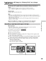 Preview for 129 page of Sony DCR PC105 - Handycam Camcorder - 1.0 MP Operating Instructions Manual