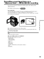 Preview for 133 page of Sony DCR PC105 - Handycam Camcorder - 1.0 MP Operating Instructions Manual