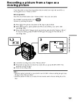 Preview for 137 page of Sony DCR PC105 - Handycam Camcorder - 1.0 MP Operating Instructions Manual