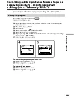 Preview for 139 page of Sony DCR PC105 - Handycam Camcorder - 1.0 MP Operating Instructions Manual