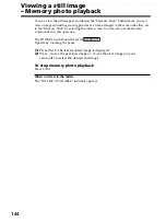 Preview for 144 page of Sony DCR PC105 - Handycam Camcorder - 1.0 MP Operating Instructions Manual