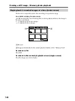 Preview for 146 page of Sony DCR PC105 - Handycam Camcorder - 1.0 MP Operating Instructions Manual