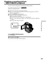 Preview for 147 page of Sony DCR PC105 - Handycam Camcorder - 1.0 MP Operating Instructions Manual