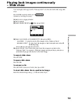 Preview for 153 page of Sony DCR PC105 - Handycam Camcorder - 1.0 MP Operating Instructions Manual