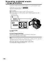 Preview for 154 page of Sony DCR PC105 - Handycam Camcorder - 1.0 MP Operating Instructions Manual