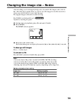 Preview for 159 page of Sony DCR PC105 - Handycam Camcorder - 1.0 MP Operating Instructions Manual