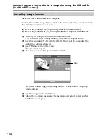 Preview for 166 page of Sony DCR PC105 - Handycam Camcorder - 1.0 MP Operating Instructions Manual