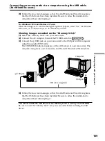 Preview for 169 page of Sony DCR PC105 - Handycam Camcorder - 1.0 MP Operating Instructions Manual