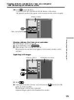 Preview for 175 page of Sony DCR PC105 - Handycam Camcorder - 1.0 MP Operating Instructions Manual