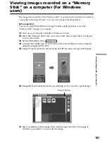 Preview for 181 page of Sony DCR PC105 - Handycam Camcorder - 1.0 MP Operating Instructions Manual