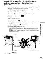 Preview for 187 page of Sony DCR PC105 - Handycam Camcorder - 1.0 MP Operating Instructions Manual