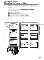 Preview for 191 page of Sony DCR PC105 - Handycam Camcorder - 1.0 MP Operating Instructions Manual