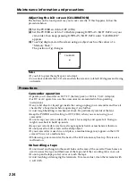 Preview for 224 page of Sony DCR PC105 - Handycam Camcorder - 1.0 MP Operating Instructions Manual