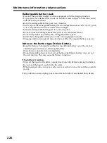 Preview for 226 page of Sony DCR PC105 - Handycam Camcorder - 1.0 MP Operating Instructions Manual