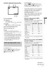 Предварительный просмотр 33 страницы Sony DCR-PC109 - Digital Handycam Camcorder Operation Manual