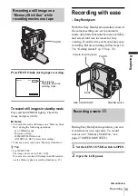 Предварительный просмотр 35 страницы Sony DCR-PC109 - Digital Handycam Camcorder Operation Manual