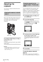 Предварительный просмотр 38 страницы Sony DCR-PC109 - Digital Handycam Camcorder Operation Manual