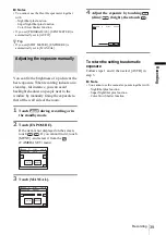 Предварительный просмотр 39 страницы Sony DCR-PC109 - Digital Handycam Camcorder Operation Manual