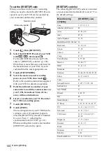 Предварительный просмотр 100 страницы Sony DCR-PC109 - Digital Handycam Camcorder Operation Manual