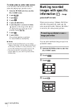 Предварительный просмотр 108 страницы Sony DCR-PC109 - Digital Handycam Camcorder Operation Manual