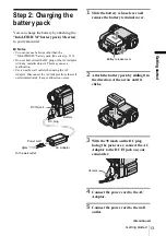 Предварительный просмотр 13 страницы Sony DCR-PC330 Operation Manual