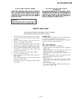 Preview for 3 page of Sony DCR-PC330 Service Manual