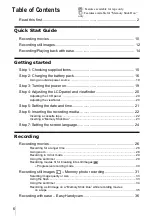 Preview for 6 page of Sony DCR-PC350 - Digital Handycam Camcorder Operation Manual