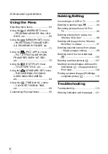 Preview for 8 page of Sony DCR-PC350 - Digital Handycam Camcorder Operation Manual