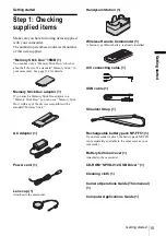 Preview for 15 page of Sony DCR-PC350 - Digital Handycam Camcorder Operation Manual