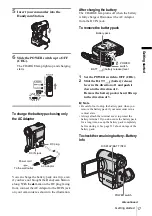 Preview for 17 page of Sony DCR-PC350 - Digital Handycam Camcorder Operation Manual