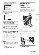 Preview for 31 page of Sony DCR-PC350 - Digital Handycam Camcorder Operation Manual