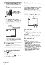 Preview for 32 page of Sony DCR-PC350 - Digital Handycam Camcorder Operation Manual