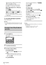 Preview for 56 page of Sony DCR-PC350 - Digital Handycam Camcorder Operation Manual