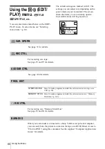 Preview for 80 page of Sony DCR-PC350 - Digital Handycam Camcorder Operation Manual