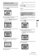 Preview for 91 page of Sony DCR-PC350 - Digital Handycam Camcorder Operation Manual