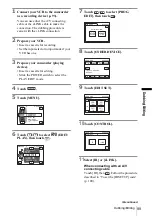 Preview for 99 page of Sony DCR-PC350 - Digital Handycam Camcorder Operation Manual