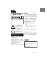 Preview for 2 page of Sony DCR-PC7 Operating Instructions Manual