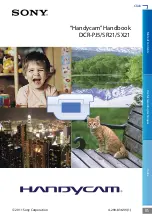 Sony DCR-PJ5 User Manual preview