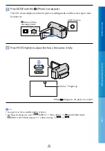 Предварительный просмотр 24 страницы Sony DCR-PJ5E/SR21E/SX21E Handbook