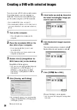 Preview for 20 page of Sony DCR SR100 - Handycam Camcorder - 3.3 MP Application Manual