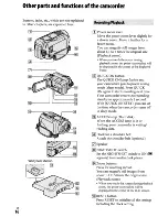 Предварительный просмотр 16 страницы Sony DCR-SR220 Handycam® Operating Manual